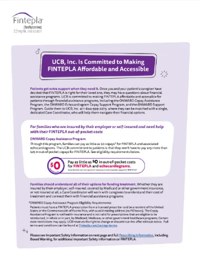 Financial Assistance and Copay Info for HCPs