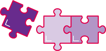 Graphic of puzzle pieces.