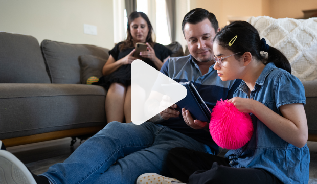 Meet the Morales family, LGS patient and caregivers.