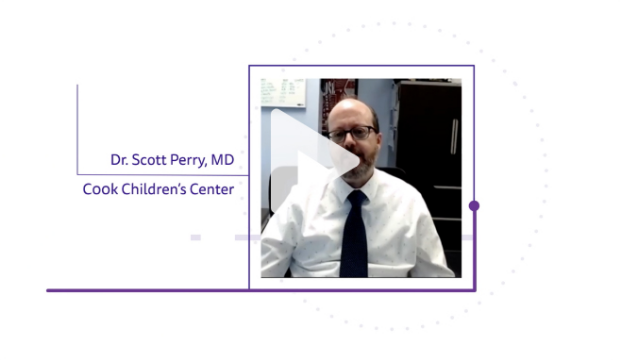 Video of Scott Perry, MD, from Cook Children's Center and Kelly Knupp, MD, from Children's Hospital Colorado.